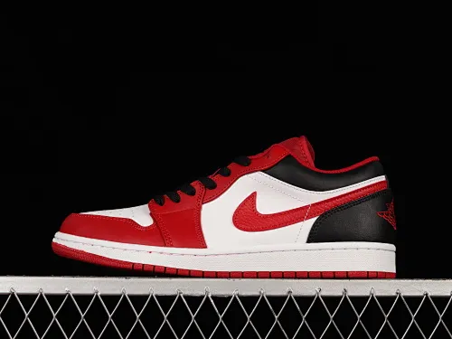 All categories Air Jordan Jordan series basketball shoes Air Jordan 1 Low G version pure original Air Jordan 1 Low AJ1 Joe 1 red white black sports culture basketball shoes 553558-163